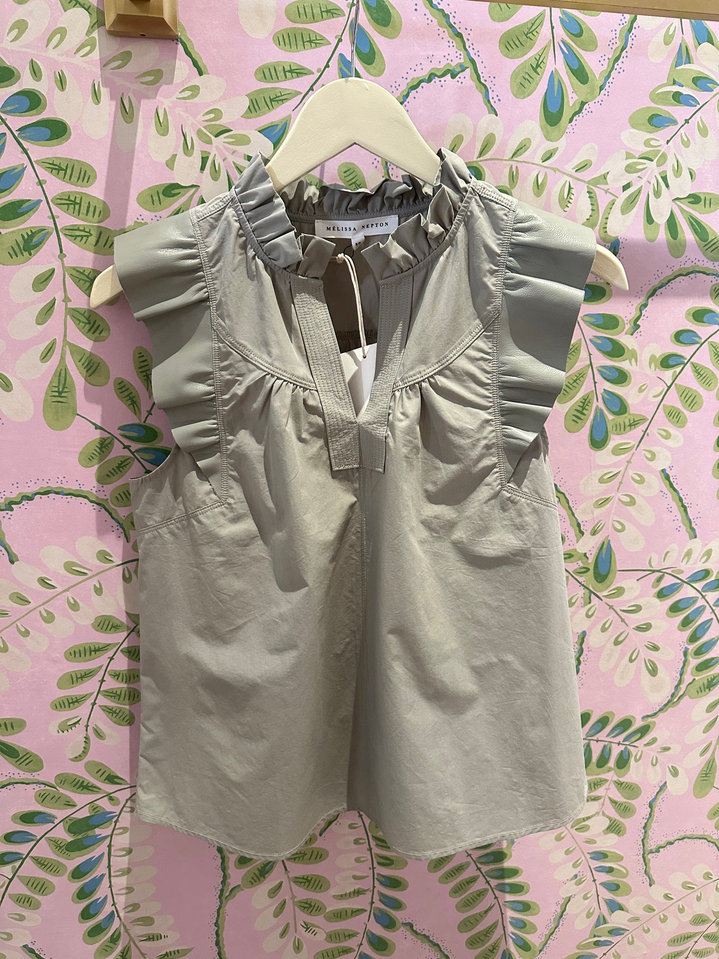 Liana Blouse - Light Sage