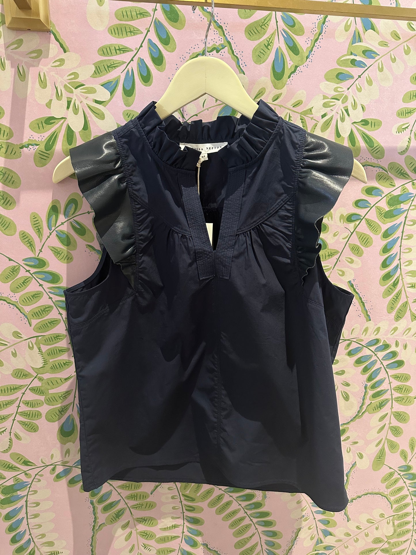 Liana Blouse - Midnight Navy