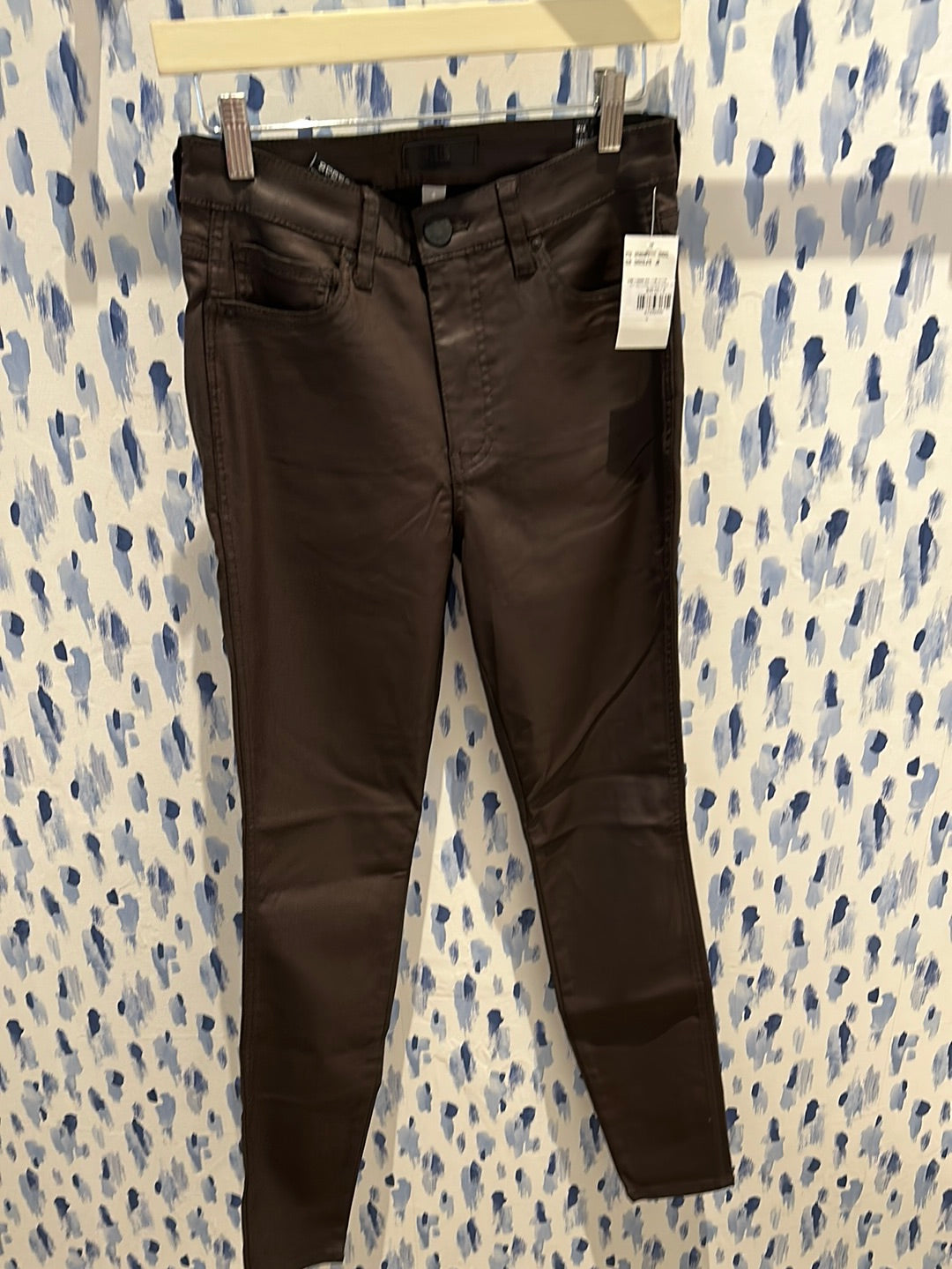 KUT Mia Coated Toothpick Skinny - Chocolate