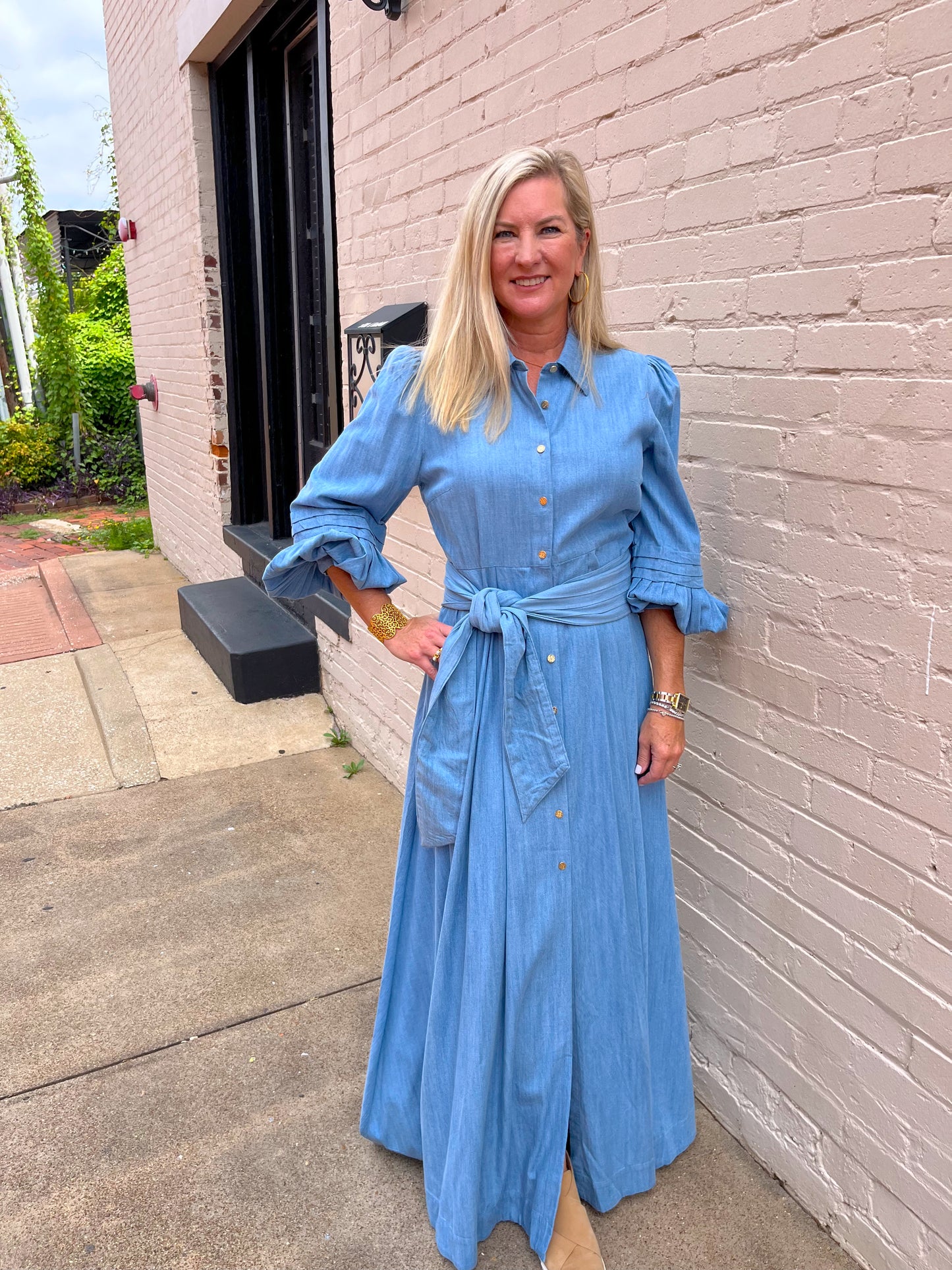 Oxford Maxi - Denim