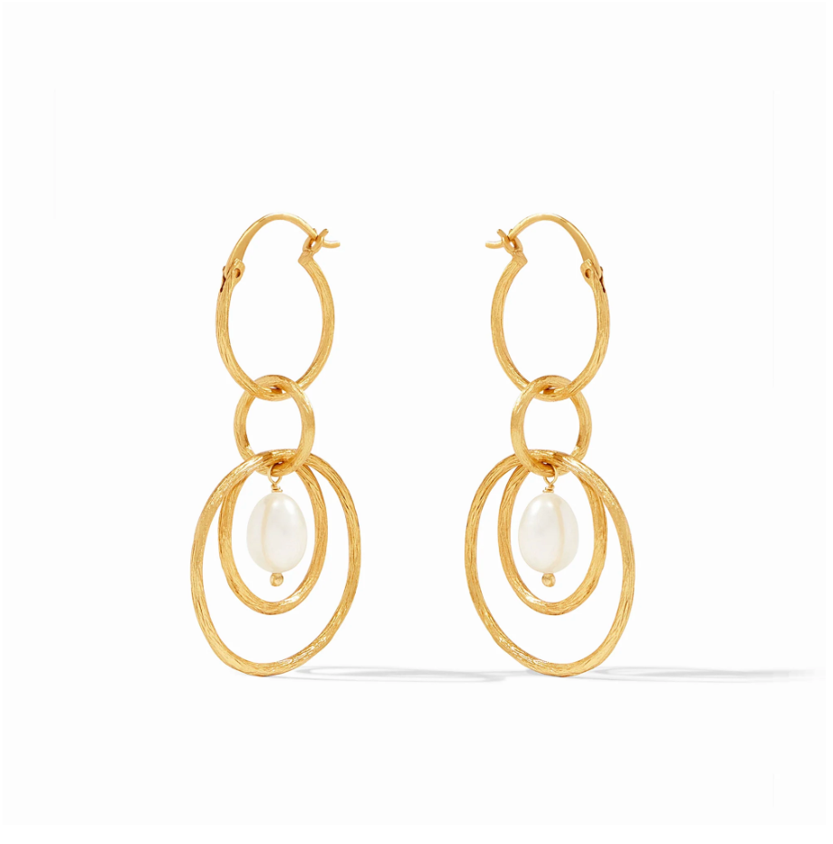 Simone 3-in-1 Pearl Earring