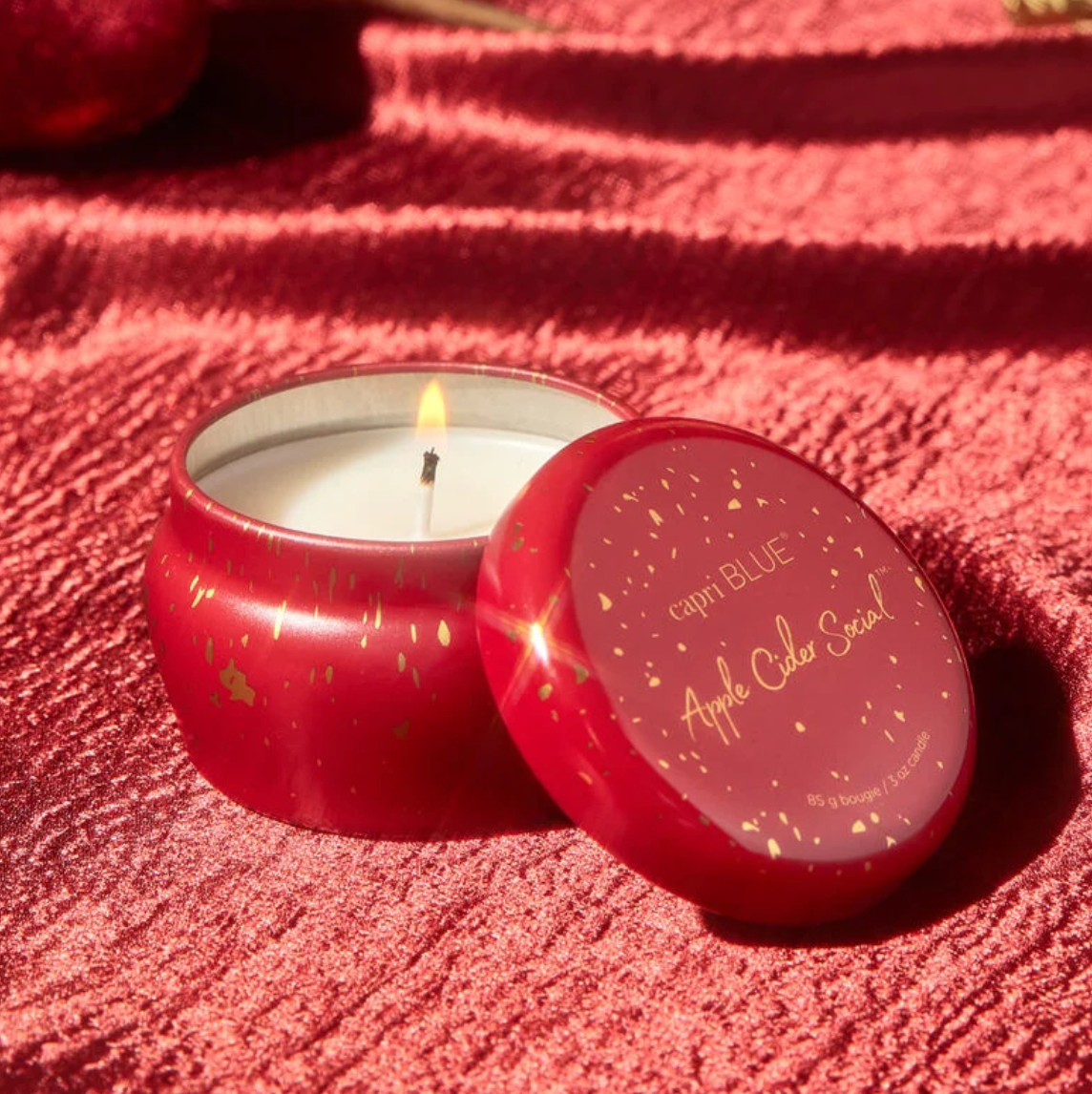 Apple Cider Social Glimmer Mini Tin - 3oz
