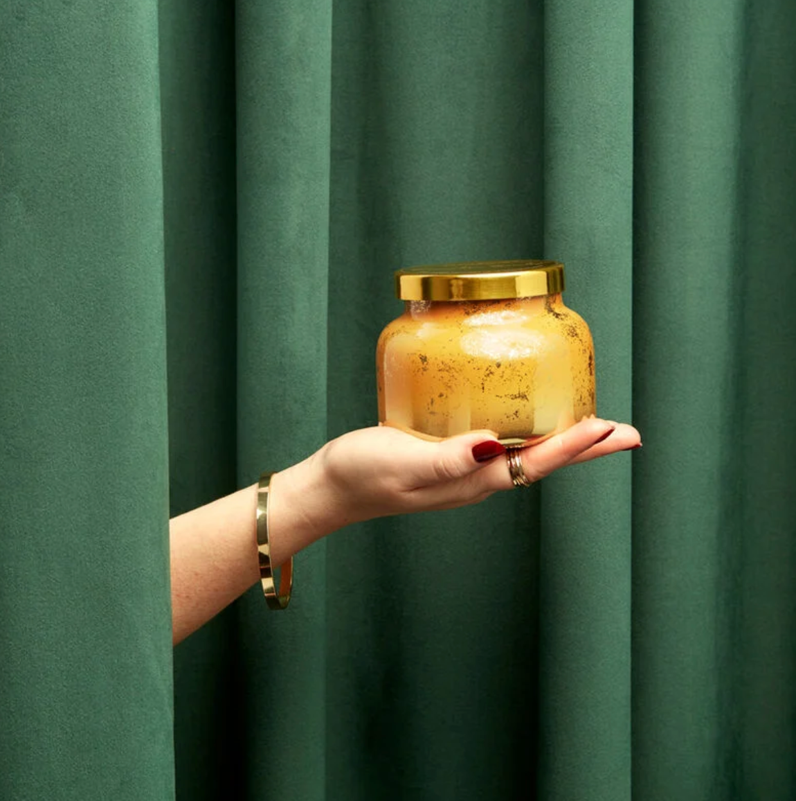 Pumpkin Dulce Glimmer Signature Jar Candle - 19oz