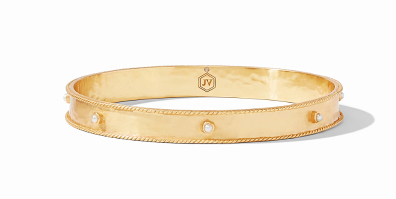 Savoy Bangle Pearl - Medium