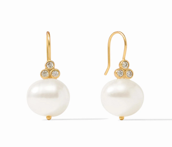 Tudor Pearl Earring - OS