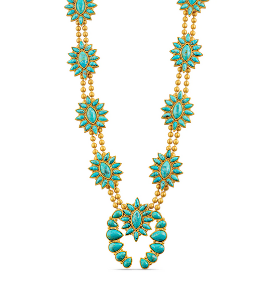 Desert Squash Blossom Necklace