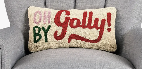 Oh By Golly Hook Pillow