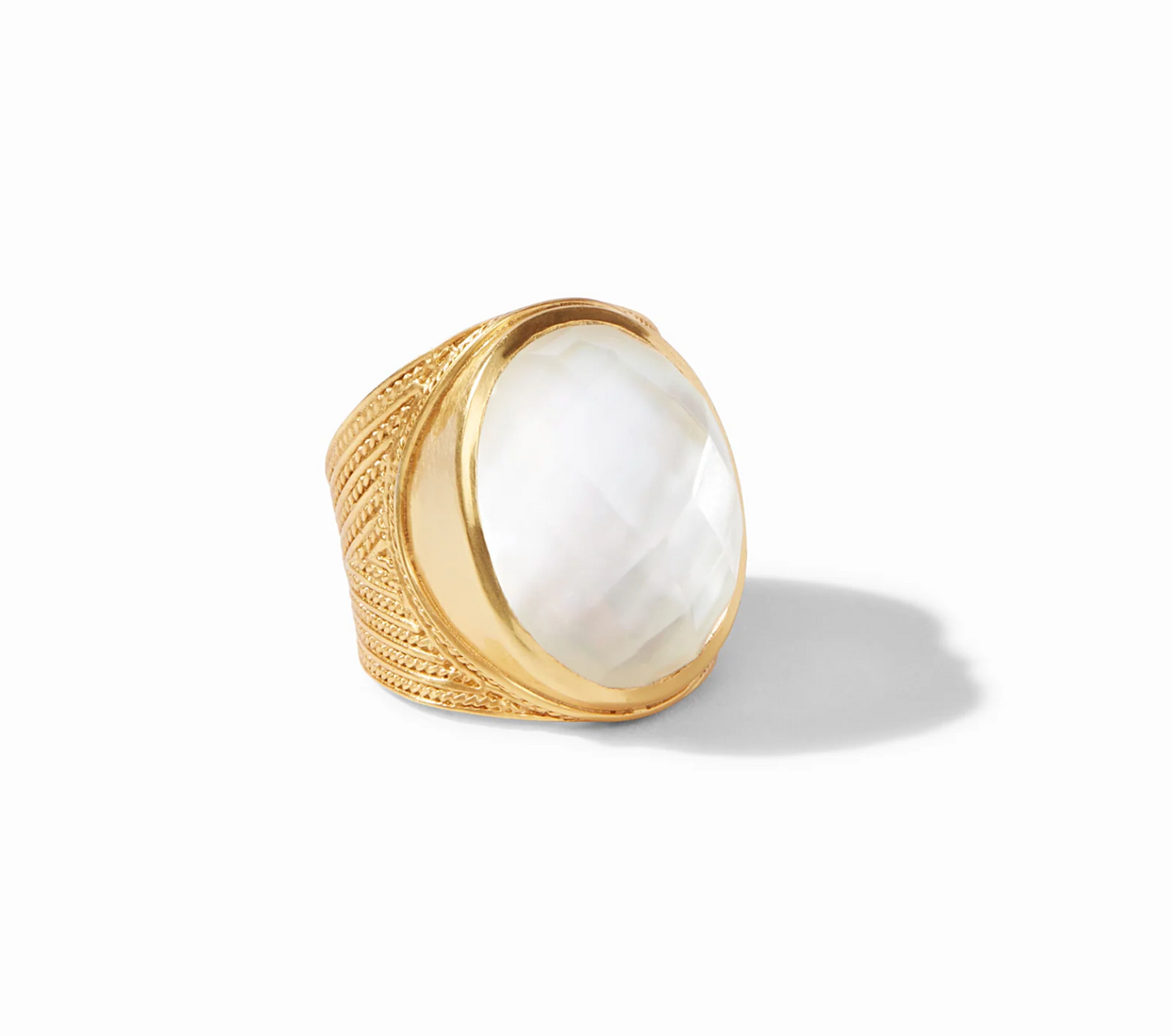 Verona Statement Ring (8) - Iridescent Clear Crystal