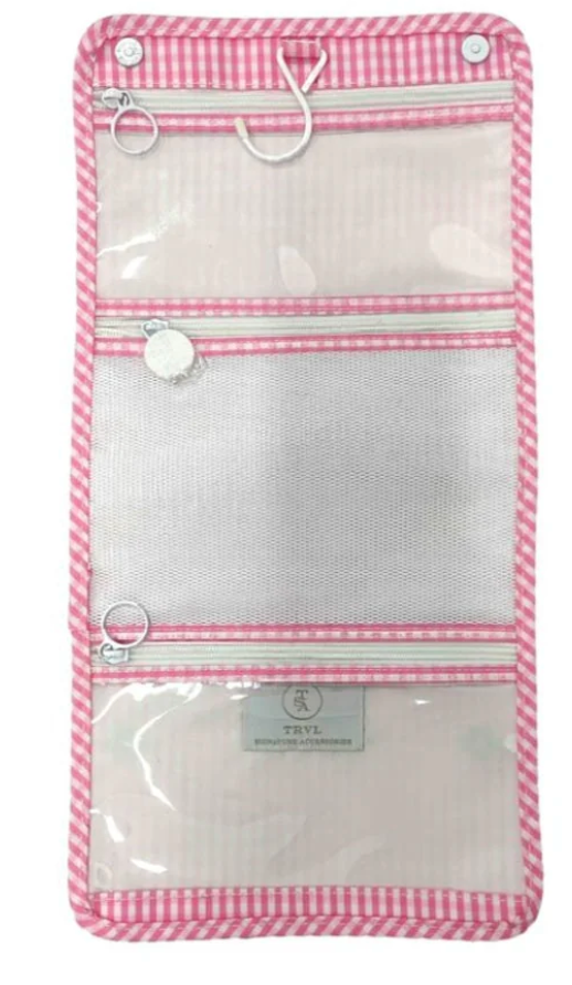 Mini Rollup- Gingham Pink