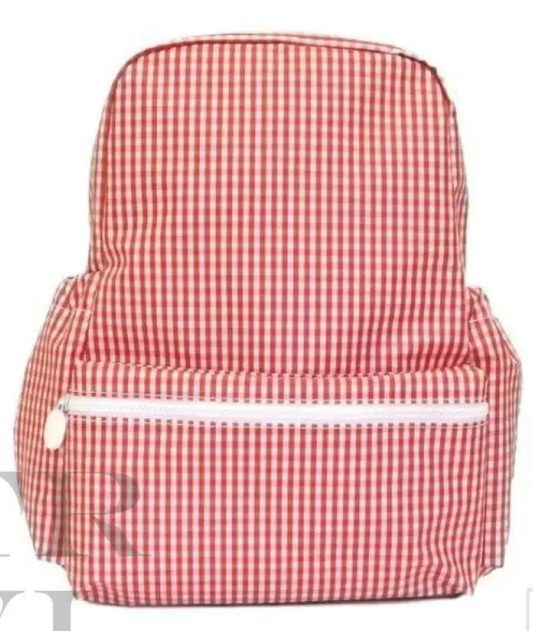 Backpacker- Gingham Red