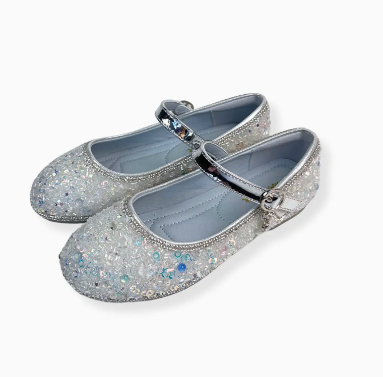 Flat clear shoes sales