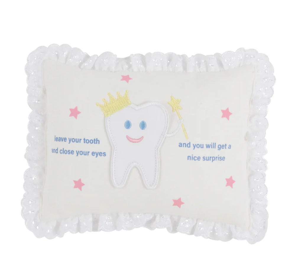 Fairy Exchange Pillow Palmetto Pearl