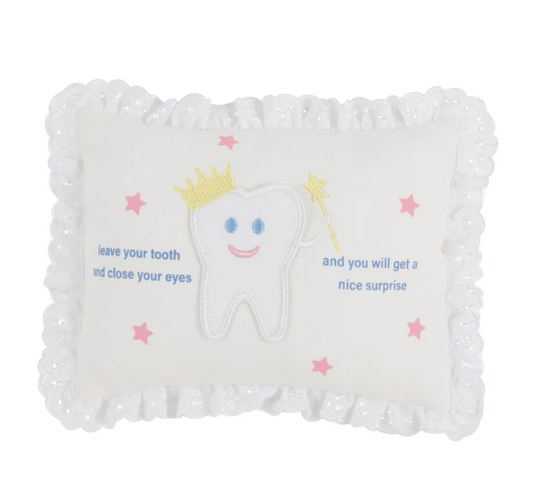 Fairy Exchange Pillow Palmetto Pearl