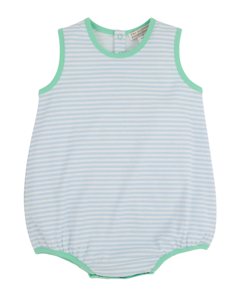 Patton Play Bubble Buckhead Blue Stripe with Grace Bay Green