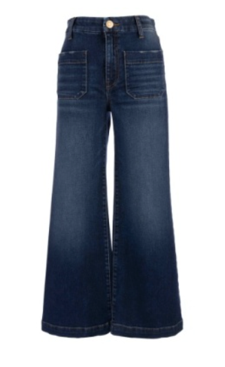 Meg High Rise Wide Leg w/ Patch Pockets- Dandle