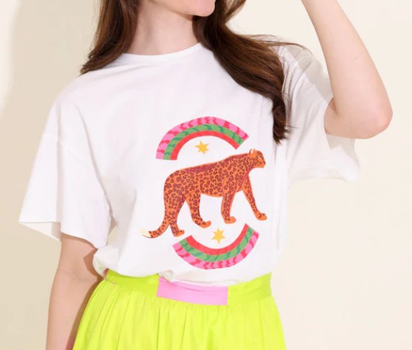 River Tee - Leopard