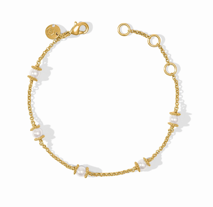 Hydra Delicate Bracelet, Pearl & Gold