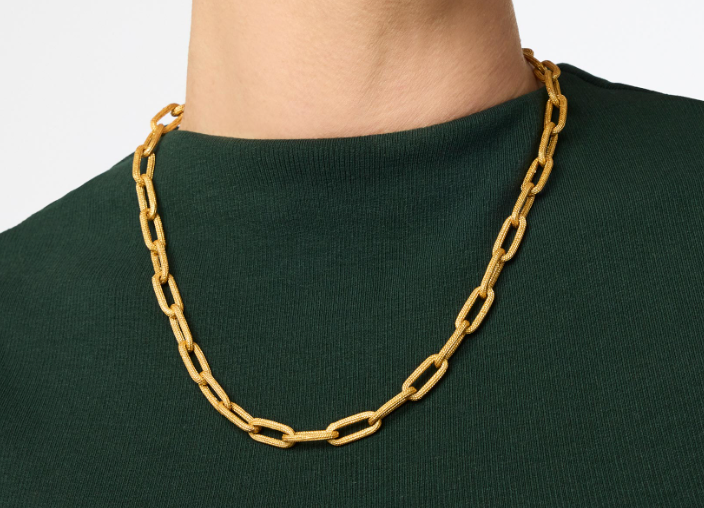 Cheval Paperclip Link Necklace