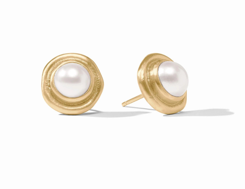 Wave Stone Stud