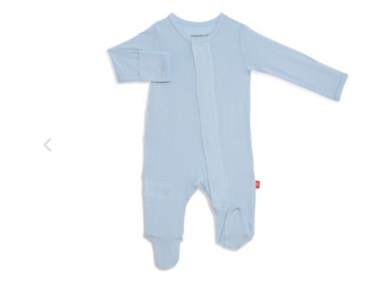Baby Blue Modal Magnetic Footie