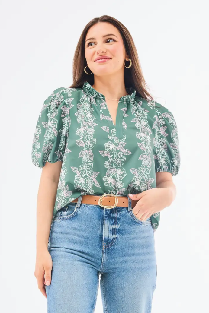 Lainey Top in Secret Garden