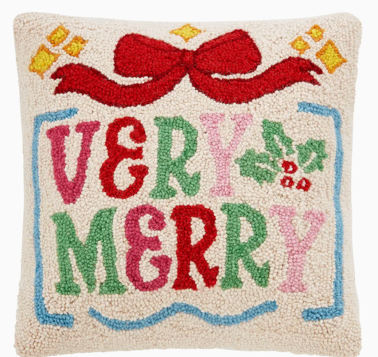 Very Merry Hook Pillow