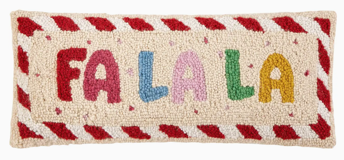Fa La La Hook Pillow