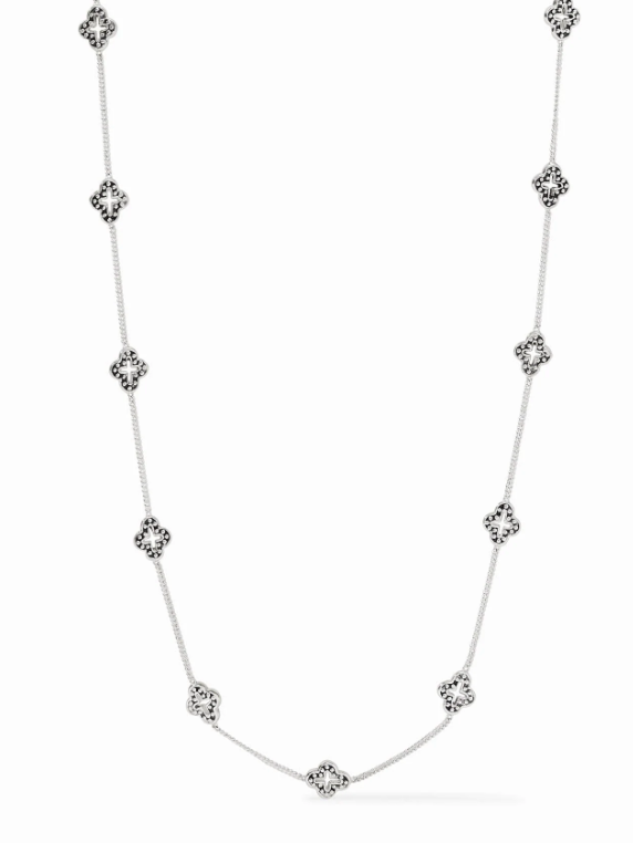 Florentine Demi Delicate Station Necklace