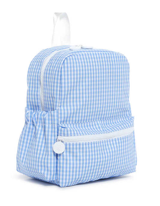Mini Backpacker-Gingham Sky