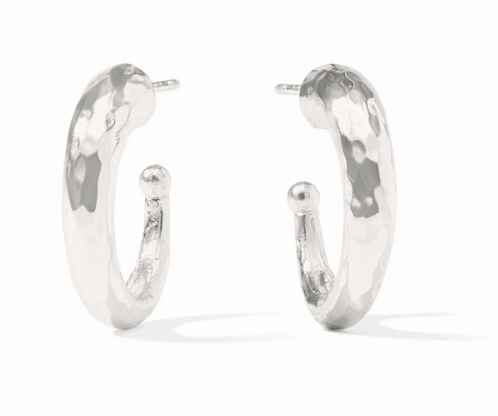 Hammered Hoop Sliver- Small