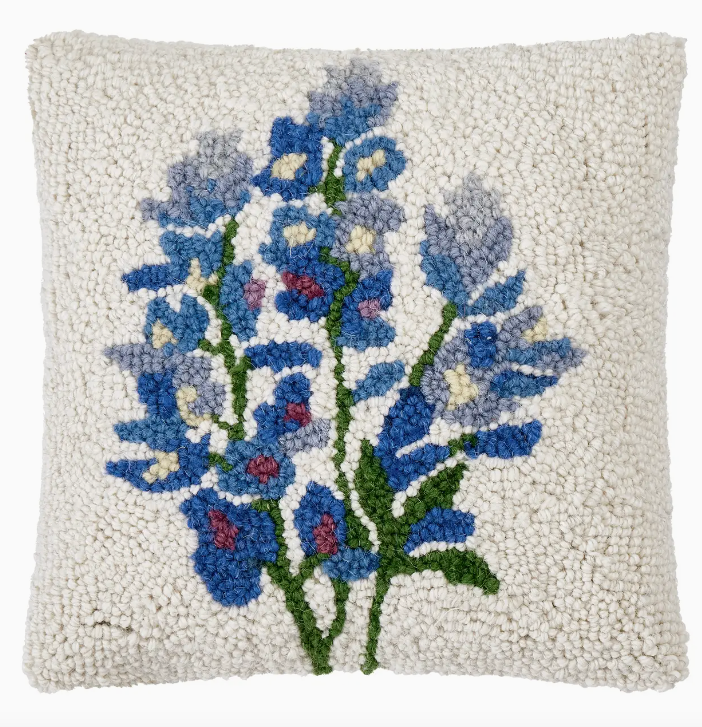 Bluebonnet Hook Pillow