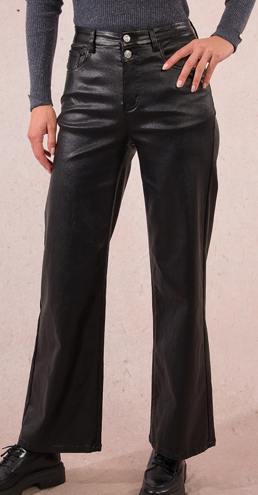 Ladies Woven Pants- black