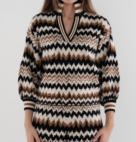 Lolli Sweater- Mocha Mirage