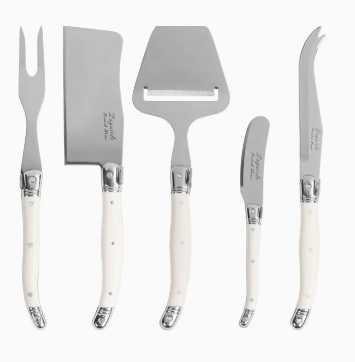 5-Piece Laguiole Cheese Knife
