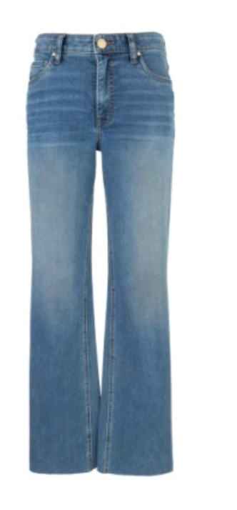 Kelly High Rise Fab AB Kick Flare Inset Leg