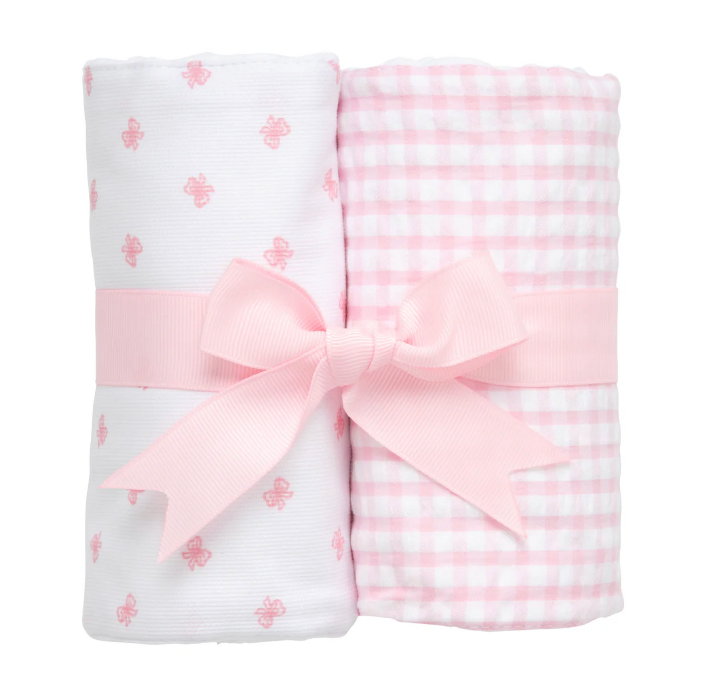 Bow Set of Two Burps, Pink