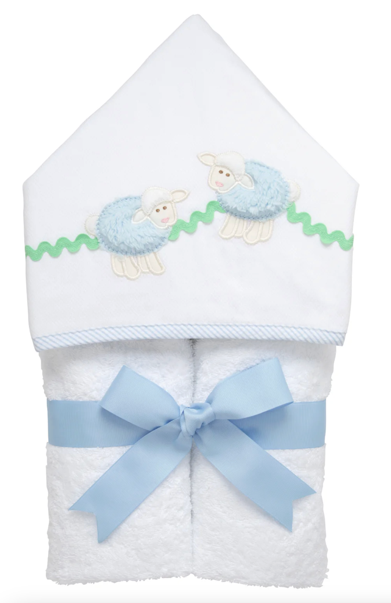 Lamb Everykid Towel, Blue
