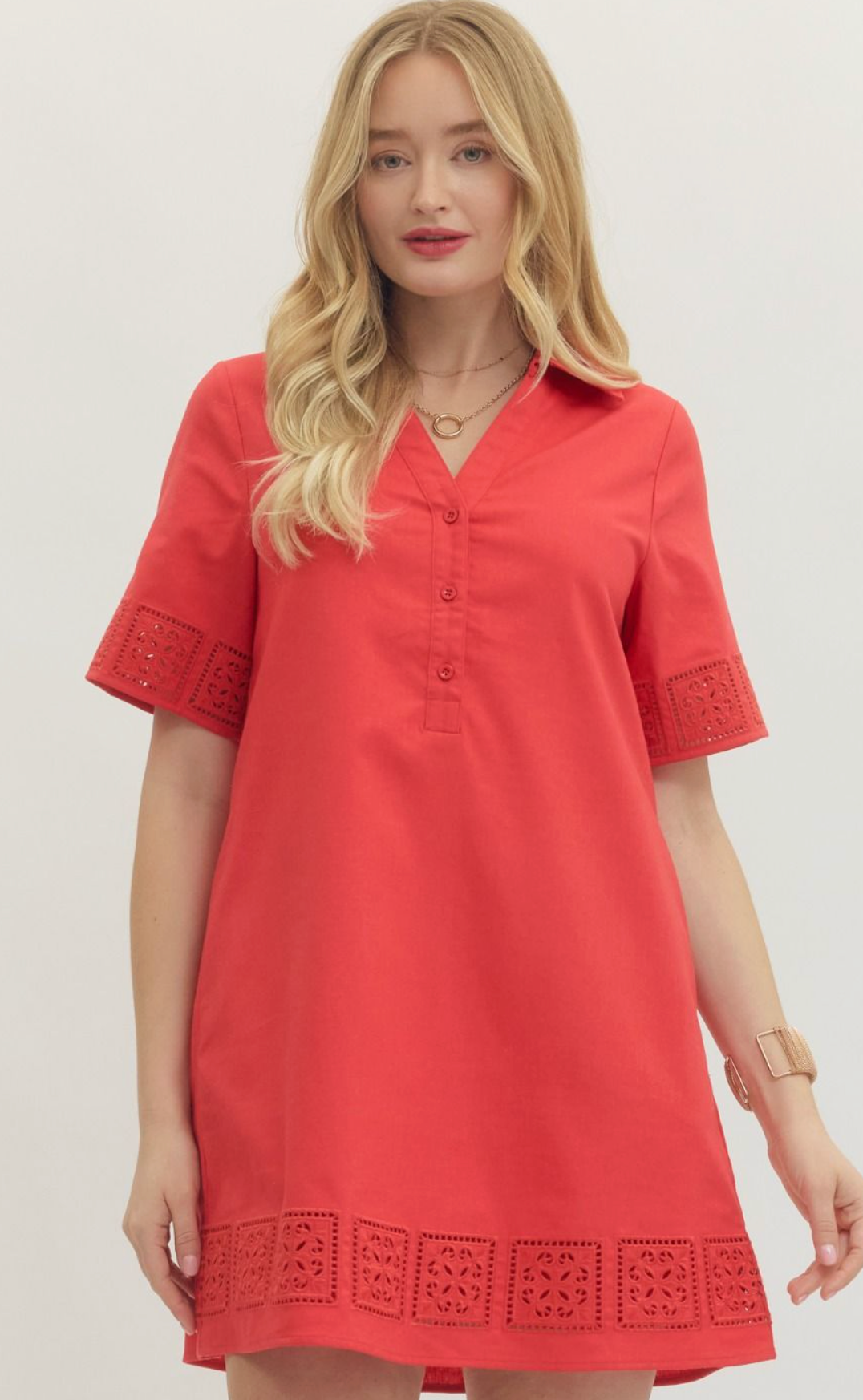 Sassy Scarlet Dress