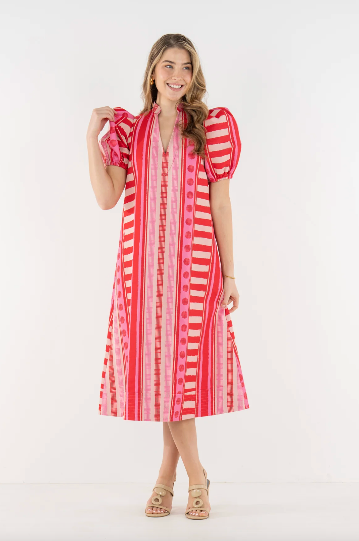 Hampton Dress - Peach Jubilee