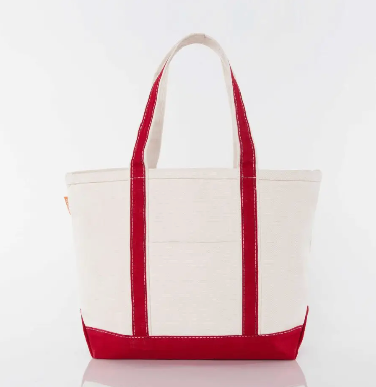 Medium Classic Tote- Red