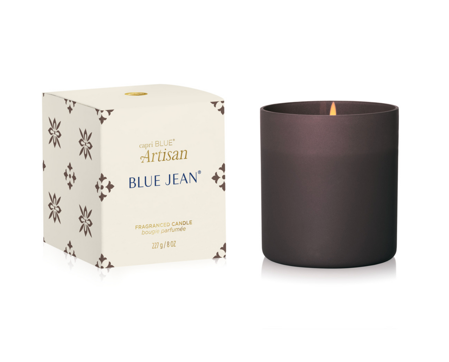 Blue Jean Artisan Terrazza Velluto Boxed Candle