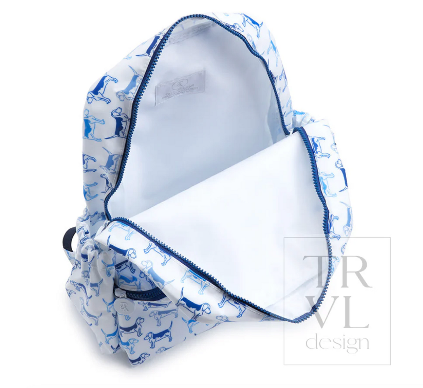 Backpacker Backpack Puppy Love Blue