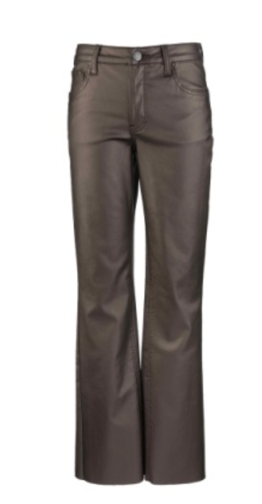 Kelly High Rise Fab Ab Coated- Pearl Brown