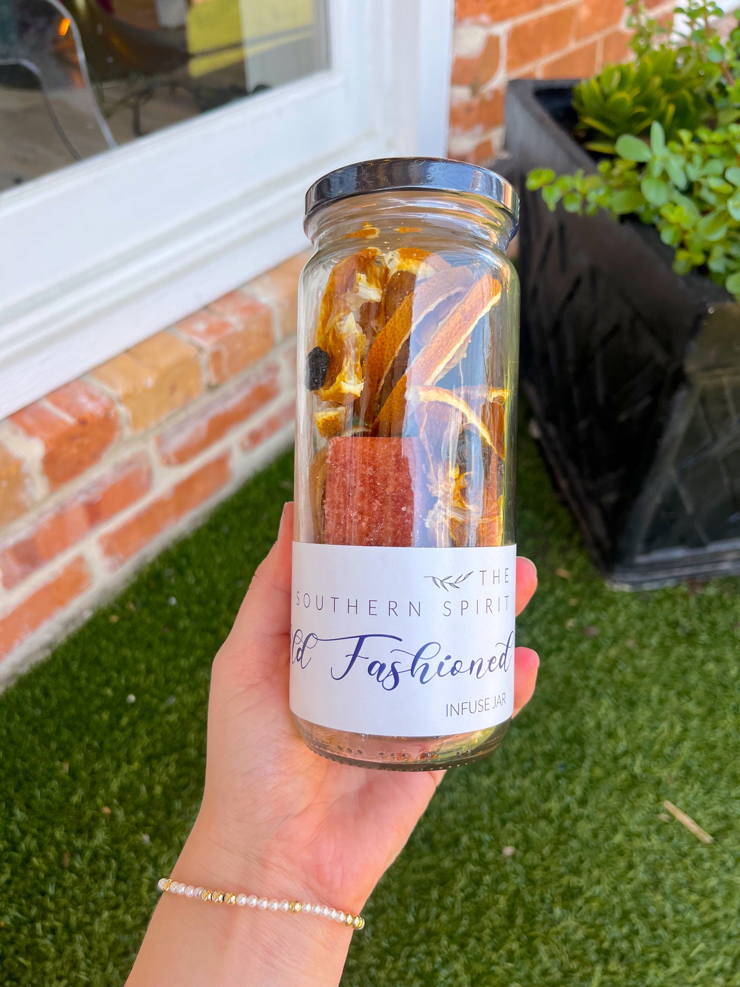 Old Fashioned Cocktail Infuser Jar