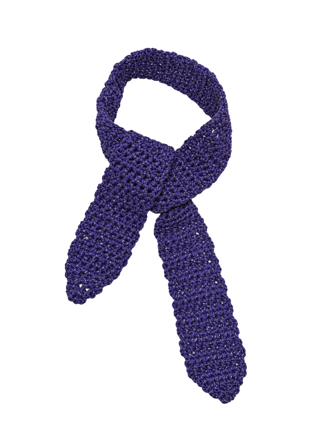 Purple Shimmer Scarf