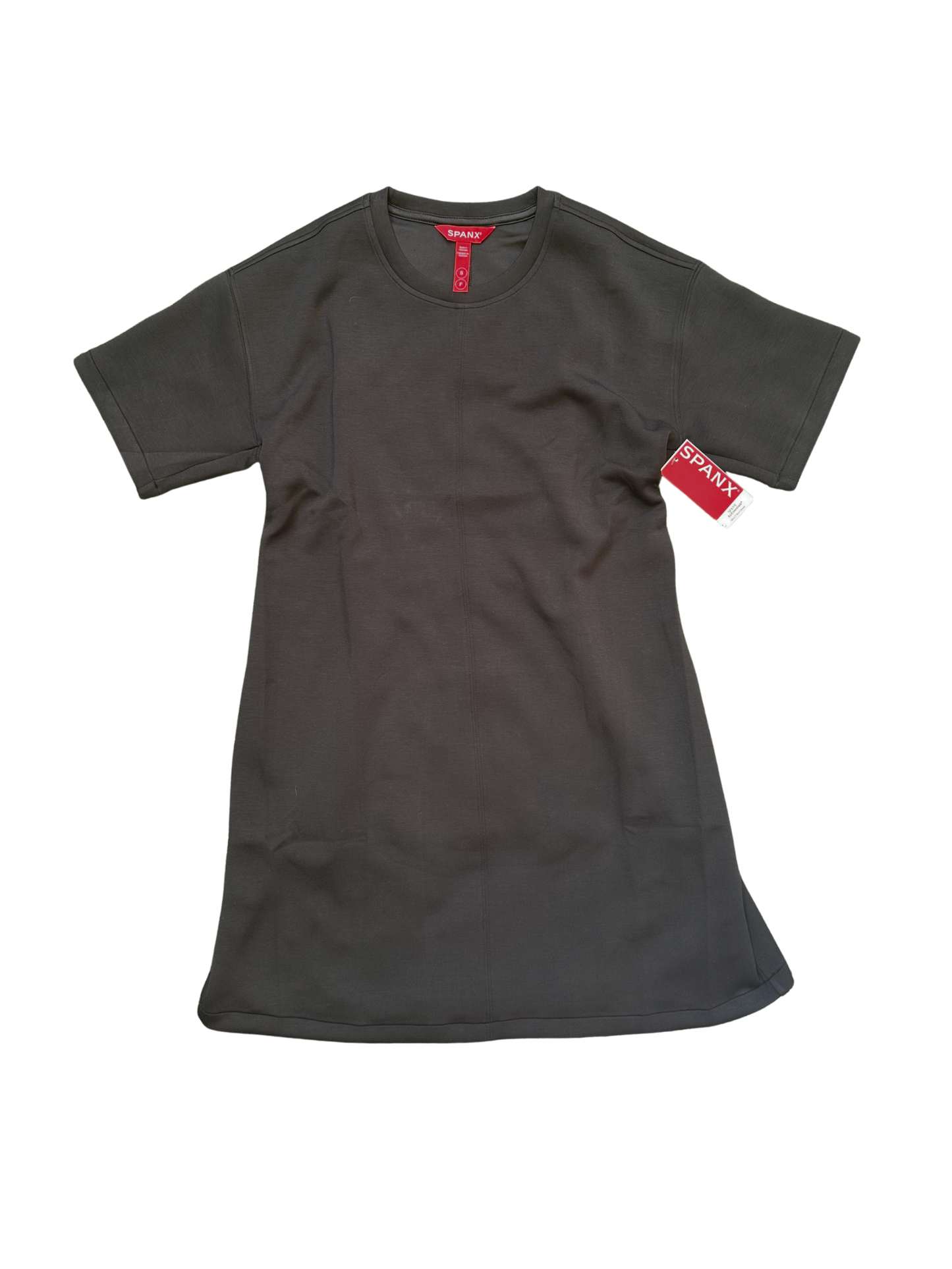 Mini T-Shirt Dress- Very Black