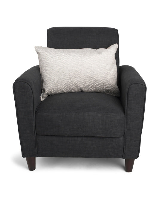 16X24 Chevron Cut Velvet Pillow