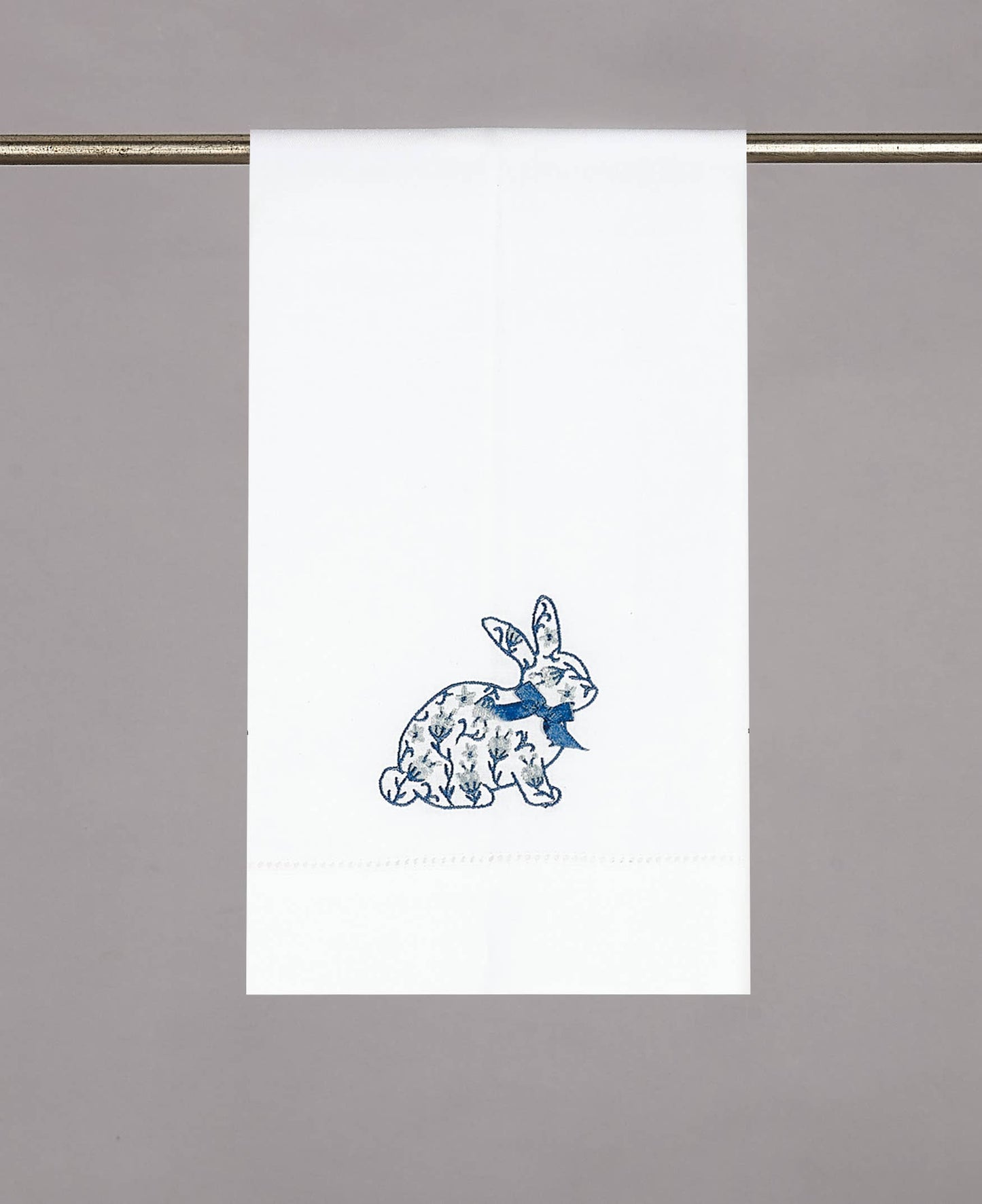 Chinoiserie Easter Bunny Guest Towel