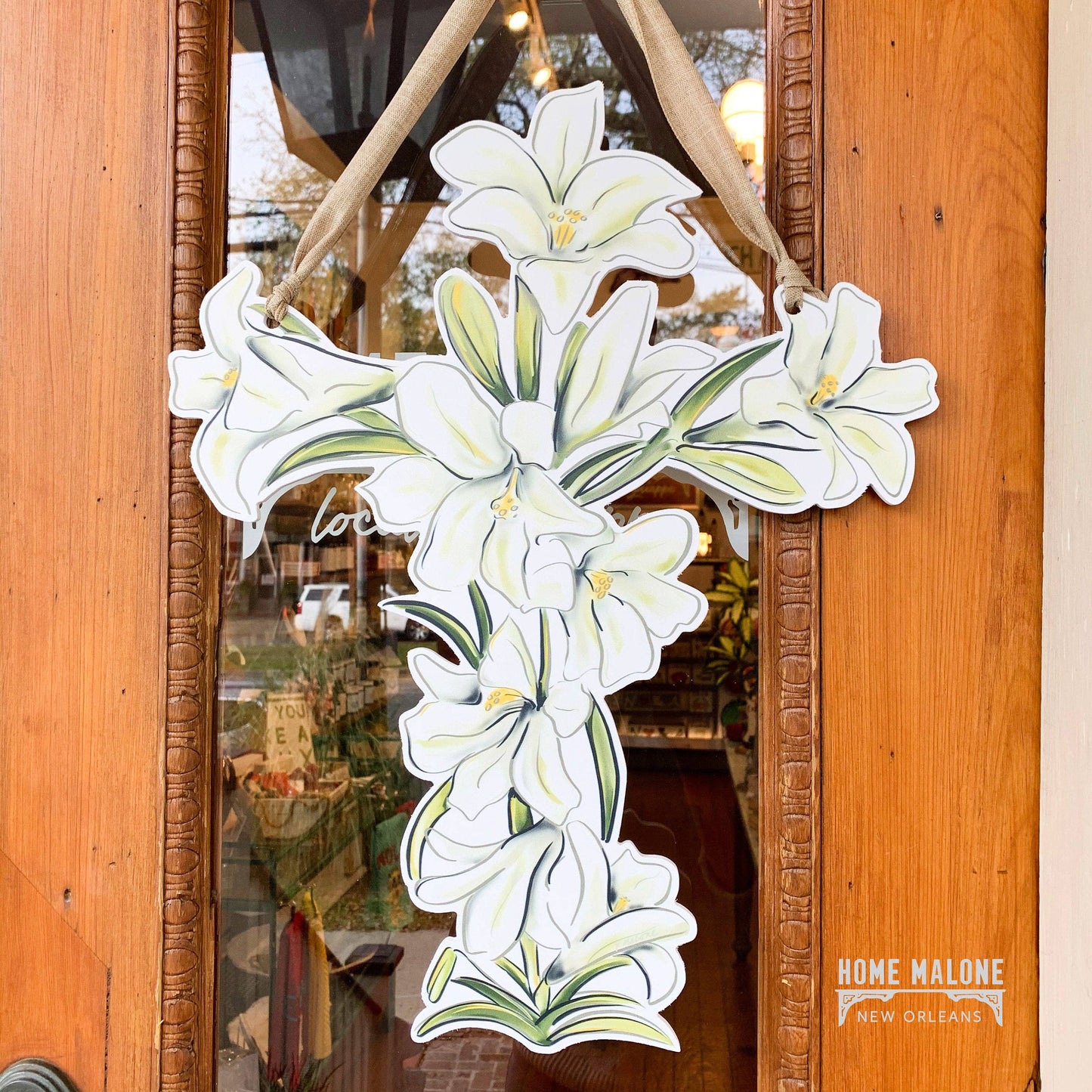 Easter Lily Door Hanger