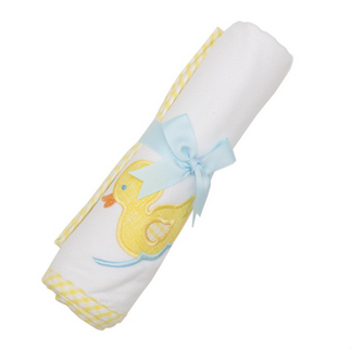 RECEIVING BLANKET - YELLOW DUCK